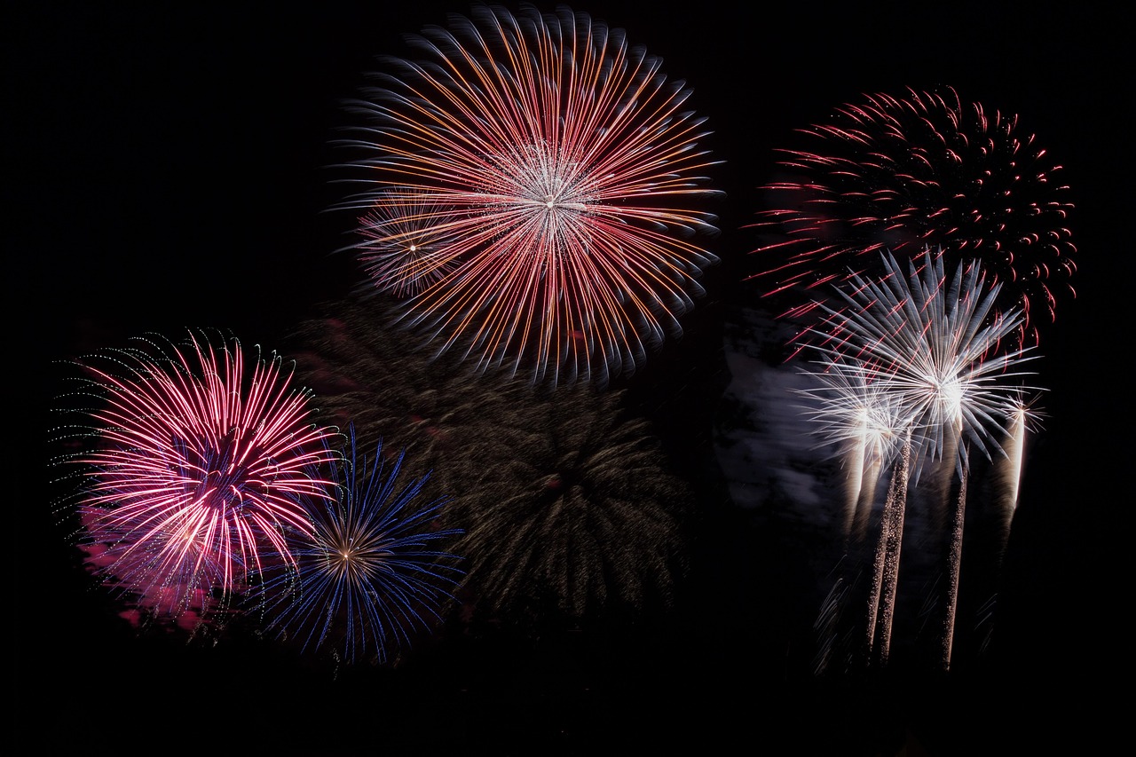 Fireworks, sky, new year — Affiliate Dashboard Walkthrough for 55 Club