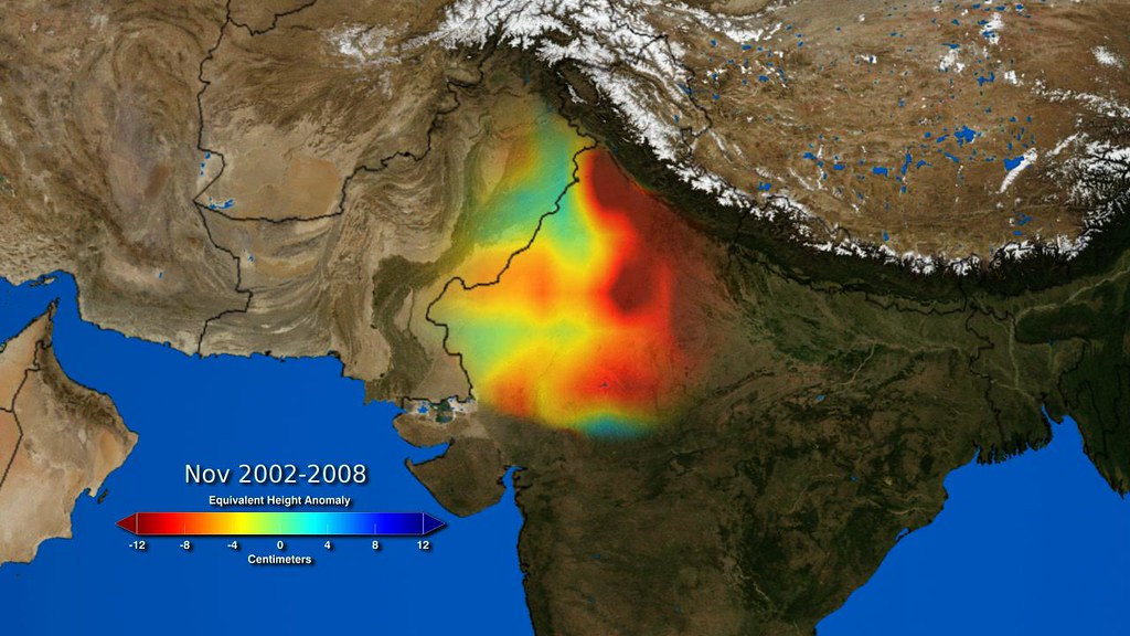 weather change over India